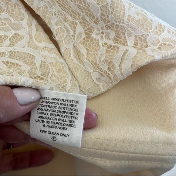 RUMORED Versailles Corset White Ivory Lace Womens Size 8 - Picture 10 of 10